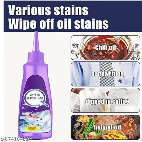 Roll-On Fabric Stain Remover  | Quick & Easy Stain Cleaning Solution for Clothes, Upholstery & Everyday Fabrics