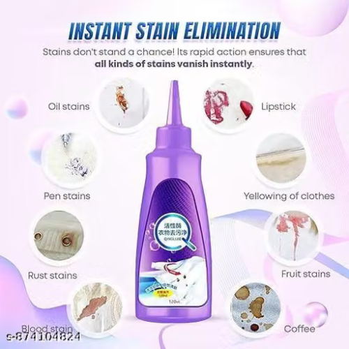 Roll-On Fabric Stain Remover  | Quick & Easy Stain Cleaning Solution for Clothes, Upholstery & Everyday Fabrics
