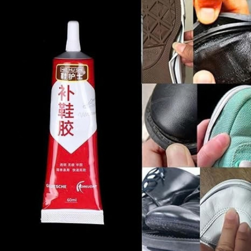 Transparent Waterproof Shoe Glue – Strong & Quick-Drying Sole Repair Adhesive
