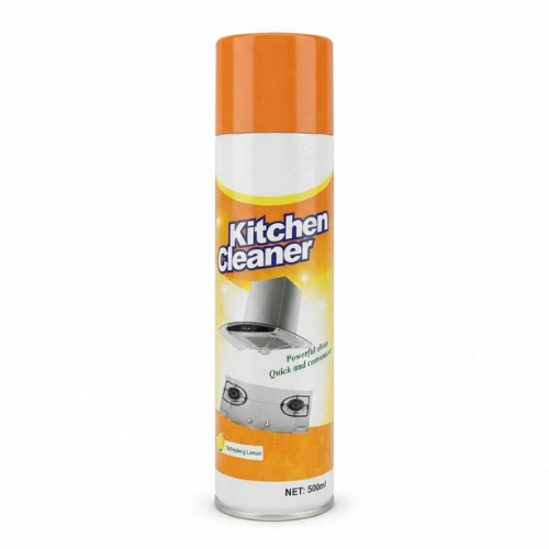 Kitchen Foam Cleaner Spray – Heavy-Duty Grease & Stain Remover.