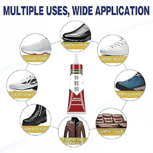 Transparent Waterproof Shoe Glue – Strong & Quick-Drying Sole Repair Adhesive
